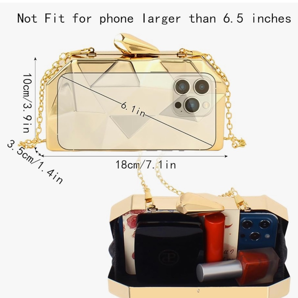 Gold Evening Clutch
